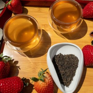 nadeshiko rose fermented japanese tea by nio tea tea review by the_tea_sensei